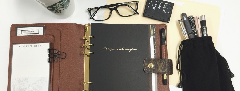 Achieving “Planner Peace” with my Louis Vuitton Agenda GM – Little Miss Planner